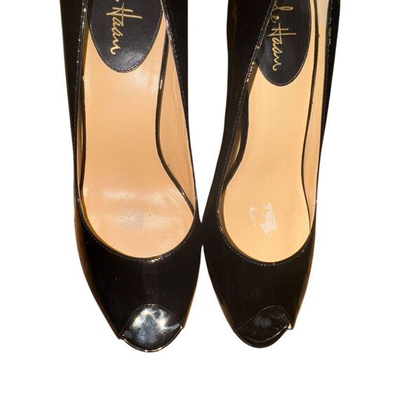 Cole Haan Black Patent Leather PumpWomen's Sz 10 Good Condition - Picture 6 of 10